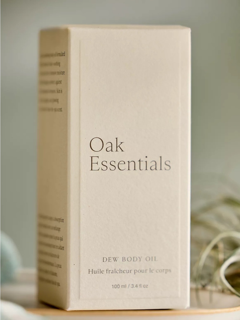 Oak Essentials Dew Body Oil 3.4 fl oz NEW